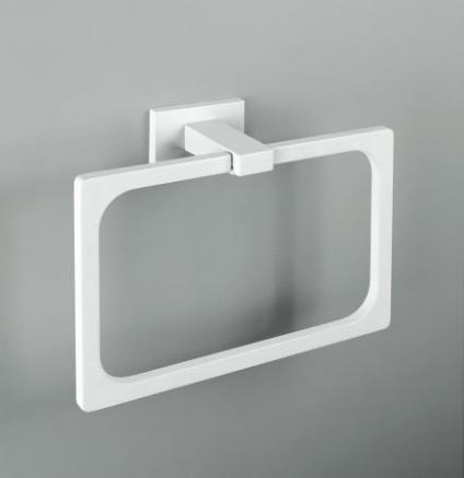 Colombo Design LOOK B1631.BM Кольцо для полотенца (белый матовый)